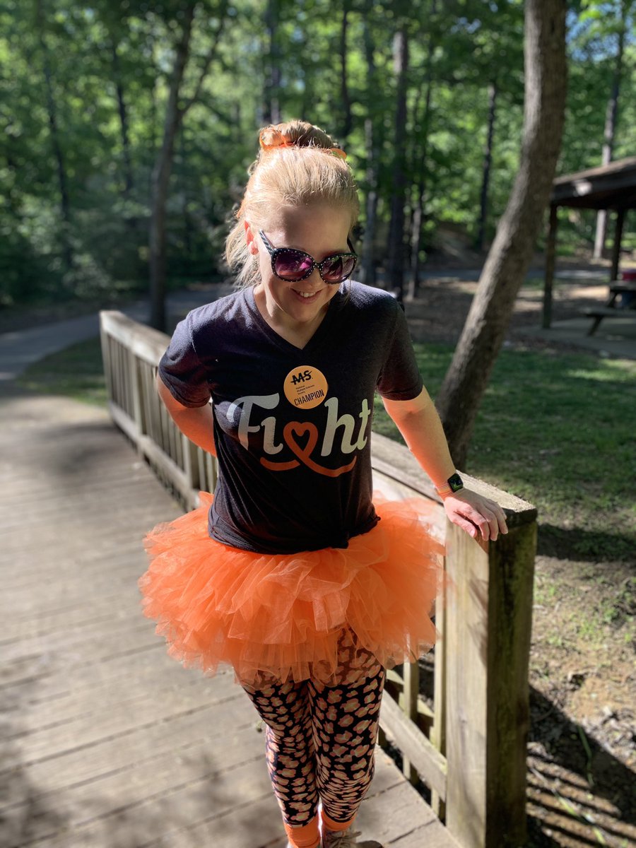GingerZara's tweet photo. Had to delay our #walkMS d/t the forecasted weather last Saturday, but even while still recovering from surgery, I got out there w/ the boys &amp; knocked it out today! Beautiful day to take steps towards ending MS! 🧡🎗
#moveforwardyourway  #mssociety #teamdrivingthecure 
@mssociety https://t.co/8xMxL36Q1z