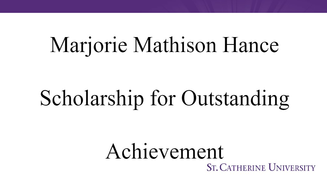 kboscu's tweet image. Congratulations to our Events Coordinator, Gwen Wellnitz, who was recognized at the Business Administration Awards Banquet on April 30th, 2021. Gwen received the Marjorie Mathison Hancock Scholarship for Outstanding Achievement. Congratulations Gwen! 🥳✨🎉