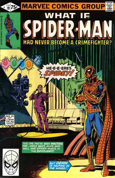 Want to know where the "Spider-Man With A Cape" costume from the INTO THE SPIDER-VERSE came from?From THIS issue of What If?.And let me tell you, THIS is a damn fine issue of What If?!By Gillis, Broderick, & Esposito, it can get goofy at times, but that's what I love about it!