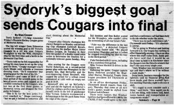 Victoria Cougars Hockey Project tweet media
