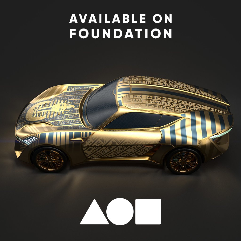 Hey CryptoLovers! I've listed my first #NFT on 
@withFND
 
The Pharaonic Relic
Adobe XTAON Art Car

foundation.app/ViniCortez/pha…

#FND #withfnd #NFTcollectibles #cryptoart #NFTdrop #NFTs