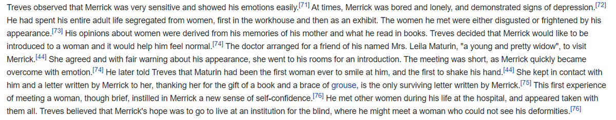 Incel of the day #1 - Joseph MerrickJoseph Merrick, also known as the Elephant Man, was a Victorian truecel notable for his bad personality. It is said that women could detect his misogyny just by looking at him. He died a kissless virgin at the age of 27.