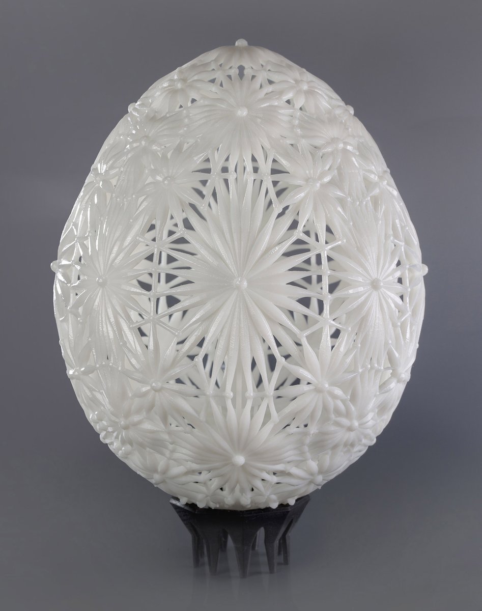 3DShapeDesign's tweet photo. New Model Easter Eggs, CACATUA  #3dprinting #sla #resinprinting #eastereggs #madeinitaly #digitalartisan #michelangelo https://t.co/LcZwR9CtQ3