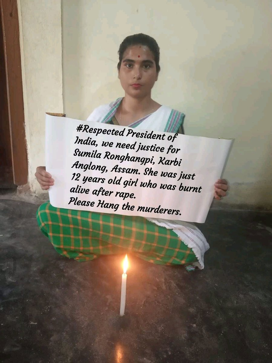 Raikomkiri3's tweet photo. #noJusticeNoRest
We want immediate action against the culprit. Hang the culprit till dead. 
#JusticeForSumilaRonghangpi https://t.co/7NG2JqLvsJ