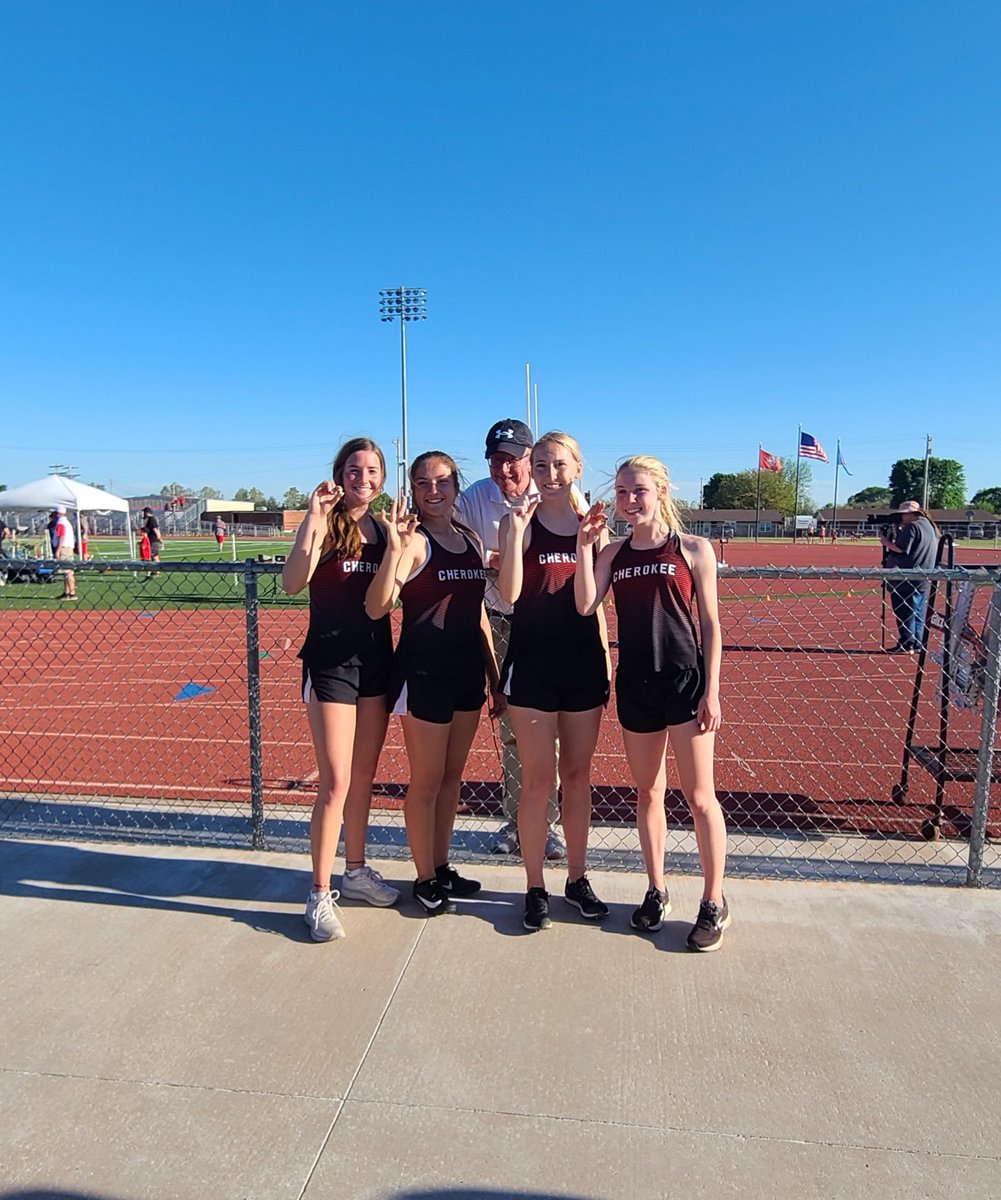 KBonyourmarks's tweet image. What a day yesterday in Cherokee at the Regional with these fast girls !!! Gosh I’m blessed !!!