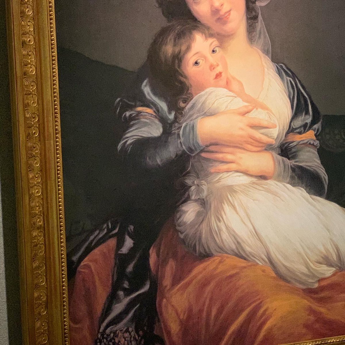 今週末5月9日(日)は母の日です。 「画家と娘」を描いたエリザベート