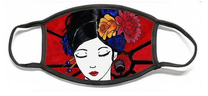 KurokonekoKamen's tweet image. Check out these cute &quot;Geisha Fashionista&quot; accessories! #tshirts #tshirt #tshirtdesign #facemask #tote #fineartamerica #anime #geisha #Japanese #maiko #kimono   pixels.com/featured/geish…