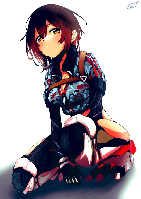 ←2020.10.20 
ロボ子さん初描き

2021.05.01→
昨日描いた

ねえ、僕頑張ってると思うの。
もっと頑張るから褒めてマジで🥲

#ロボ子Art
#画力変化ビフォーアフター 