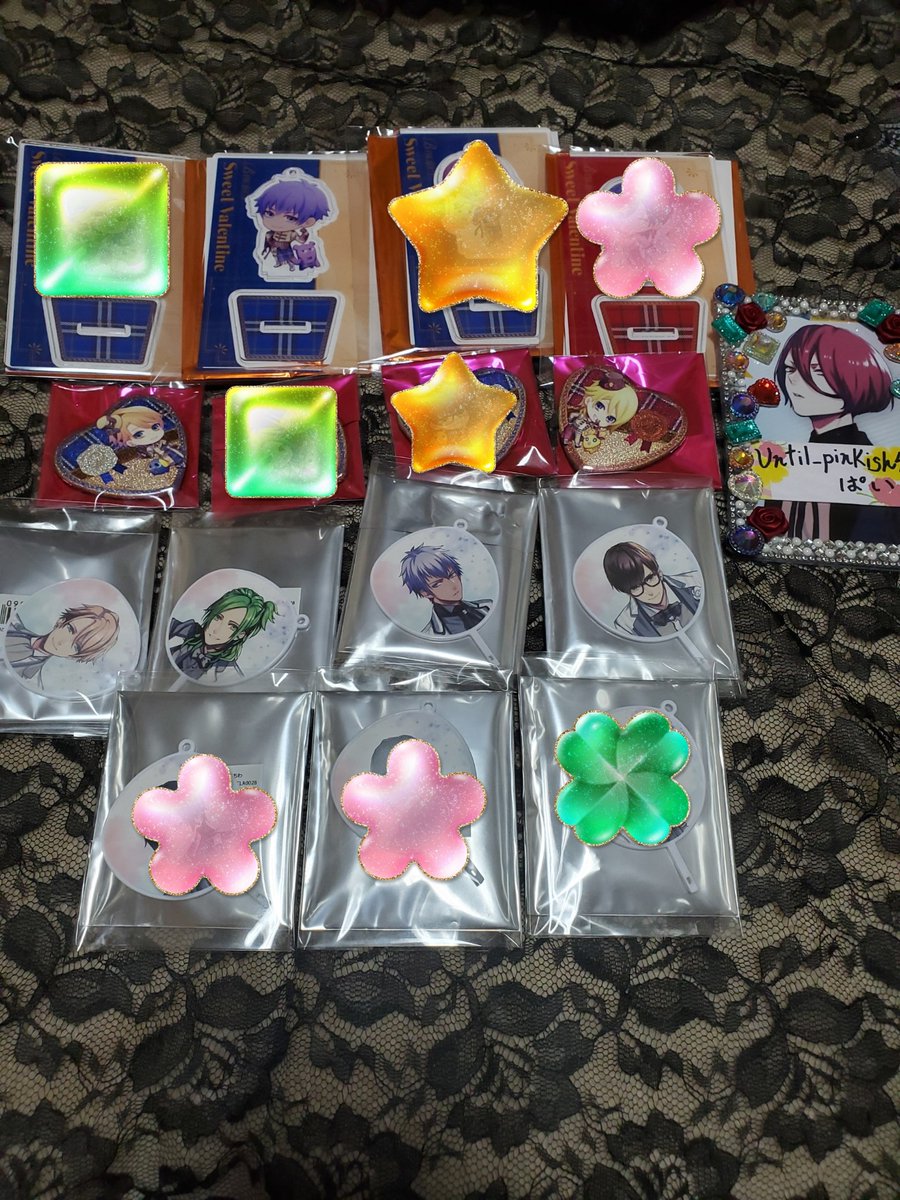 「交換」B-PROJECT Sweet Valentine Bプロ バレンタイン 缶バッジ アクスタ ミニうちわ

(譲)★増長、王茶利、野目、釈村、遙日

(求)音済(異種でも可) 、定価
増長くんは他の子1つ~一緒でのお取引きお願い致します。

郵送交換>都内(池袋、新宿近辺)手渡し要相談