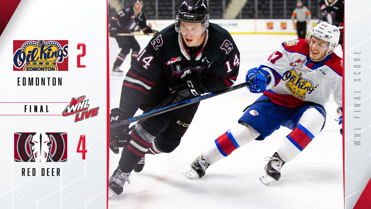 Chase Coward picks up his first career win as <a href="/Rebelshockey/">Red Deer Rebels</a> snaps its losing streak, defeating the Oil Kings!

📝| bit.ly/2QEsO5L
