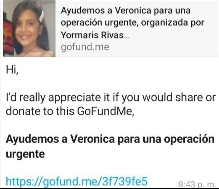 hermosobello's tweet photo. @AlexTienda @MediaTravelers @unosvenezolanos @alexandraglez_ @AlexTienda ayuda a esta niña a lograr su meta, es venezolana y necesita una operación urgente. Dios te pague https://t.co/1Ued1z7PHy