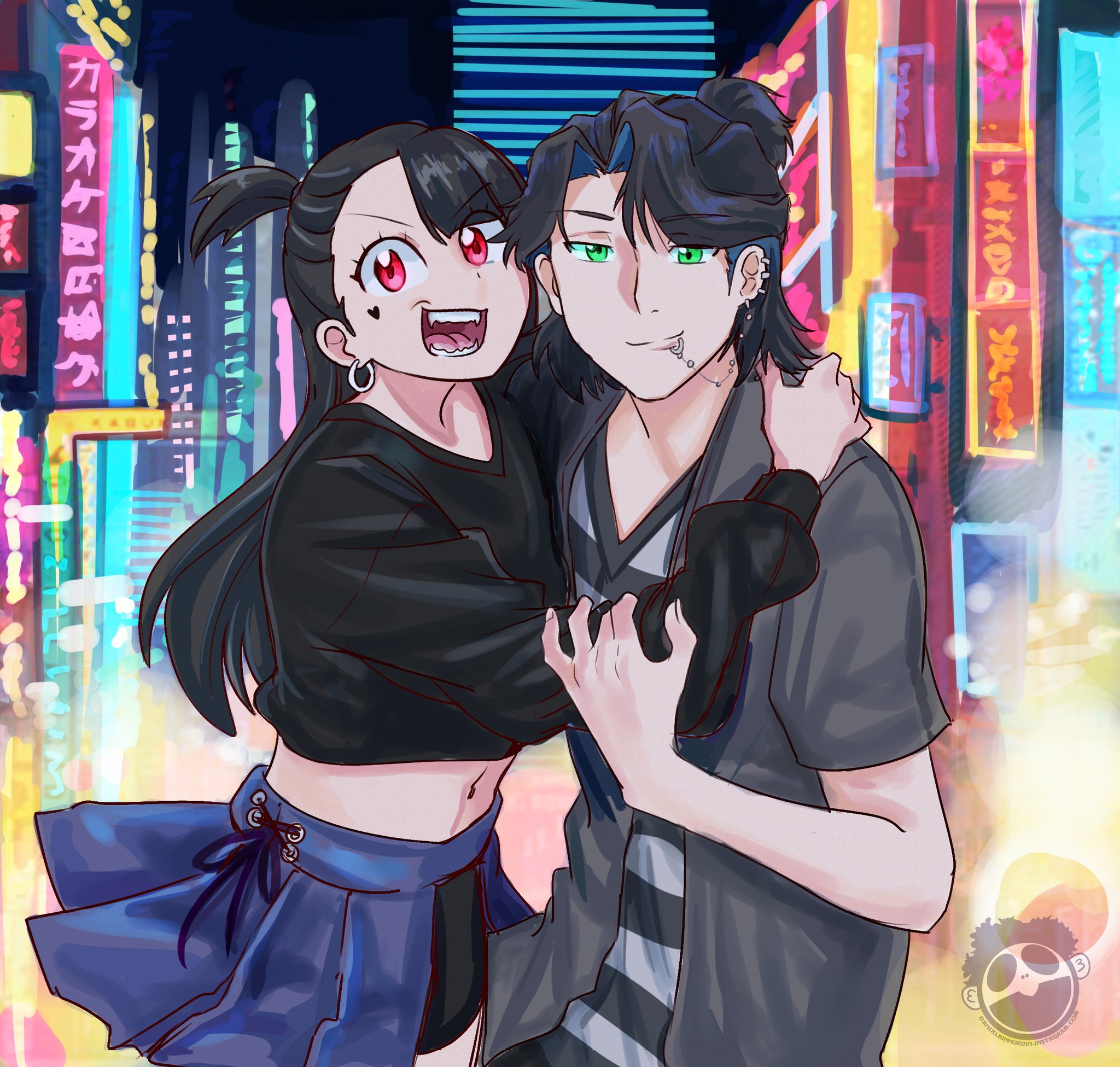 Deanialsart No 2 在 Twitter 上 Goth Ankko On The Streets This One Goes To Brownsh Hare For Akko But I Made Fun Of Gothic Andrew Lwa Jp Littlewitchacademia Lwa Ankko Akkoxandrew Anime Fanart