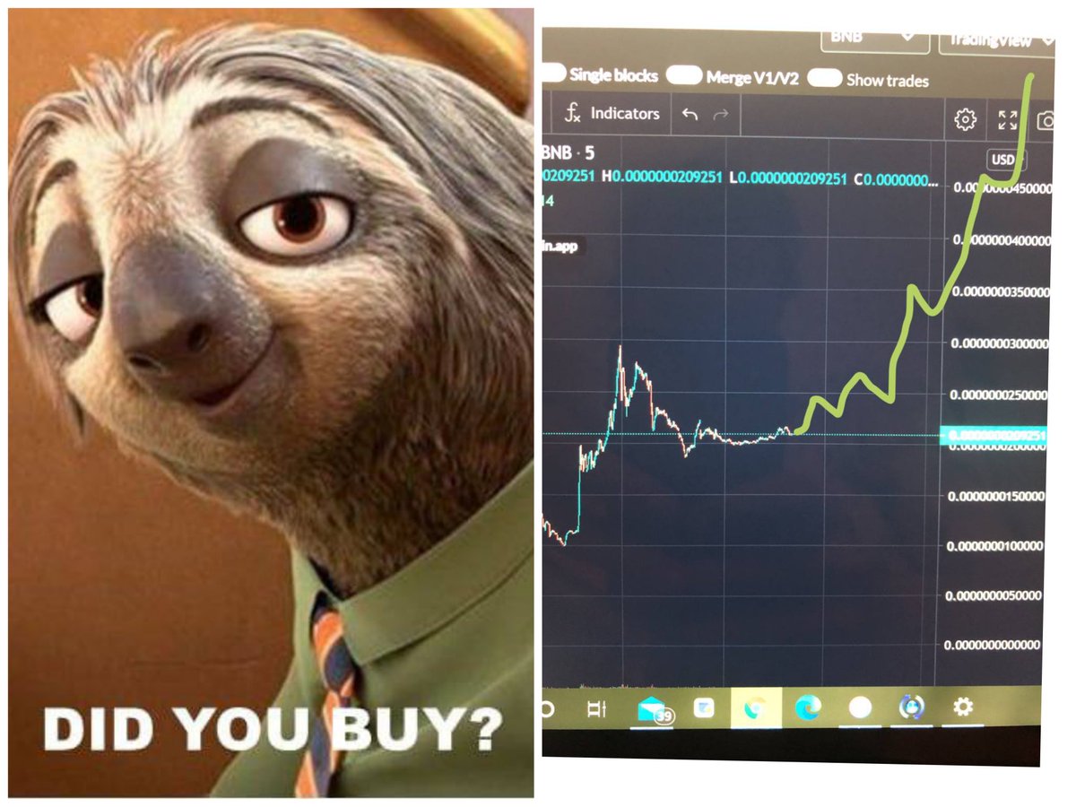 obe1isketh's tweet photo. $sleepy day 2. It's still early. We making bank and saving sloths with @SleepySlothBsc
Team is experienced and fully doxxed, all internal fund tx transparent, bot prevention and frictionless staking. LFG!
#doitforbojangles #passiveincome #BSCGem #PancakeSwap #moonshot #altseason https://t.co/6xgVzE9tvU