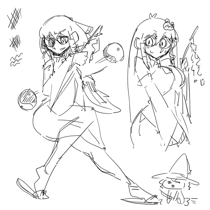 練習絵をこうして並べて見ると
一度に描ける量というか
スタミナというか集中力が
だいぶついてきた気がする。 