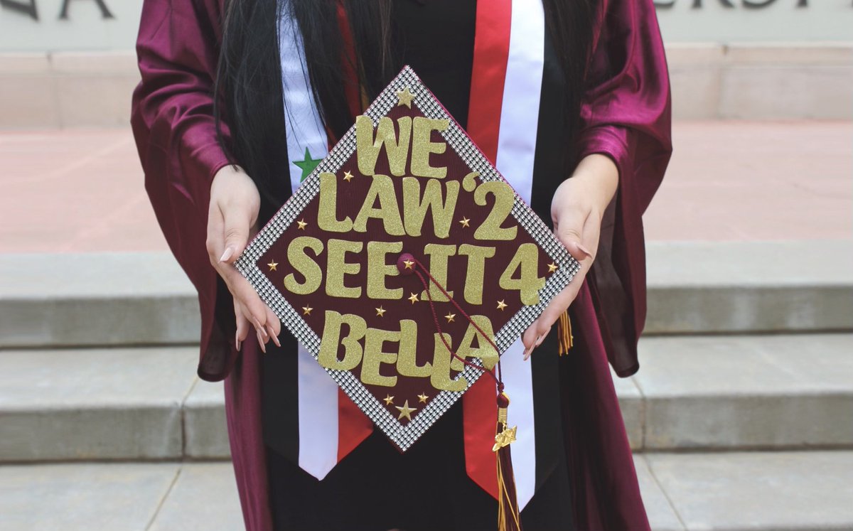 Next time you see me in a gown, I’ll go by Dr. Khayat. This one is for you, Isabella baby. 🎓 #ASUGrad #ASULaw #SummaCumLaude #JurisDoctorates