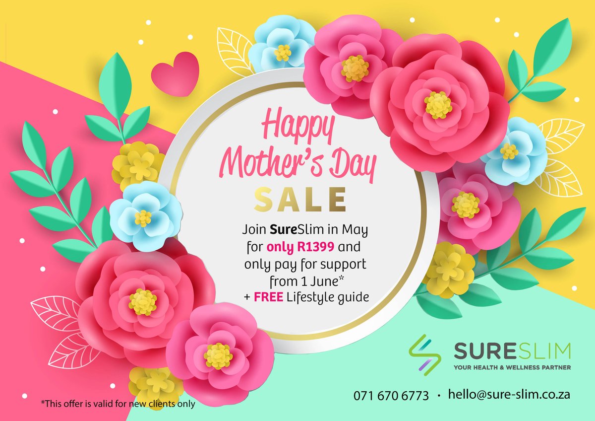#MaySpecial #MothersDay #health #wellness #weightloss #special
