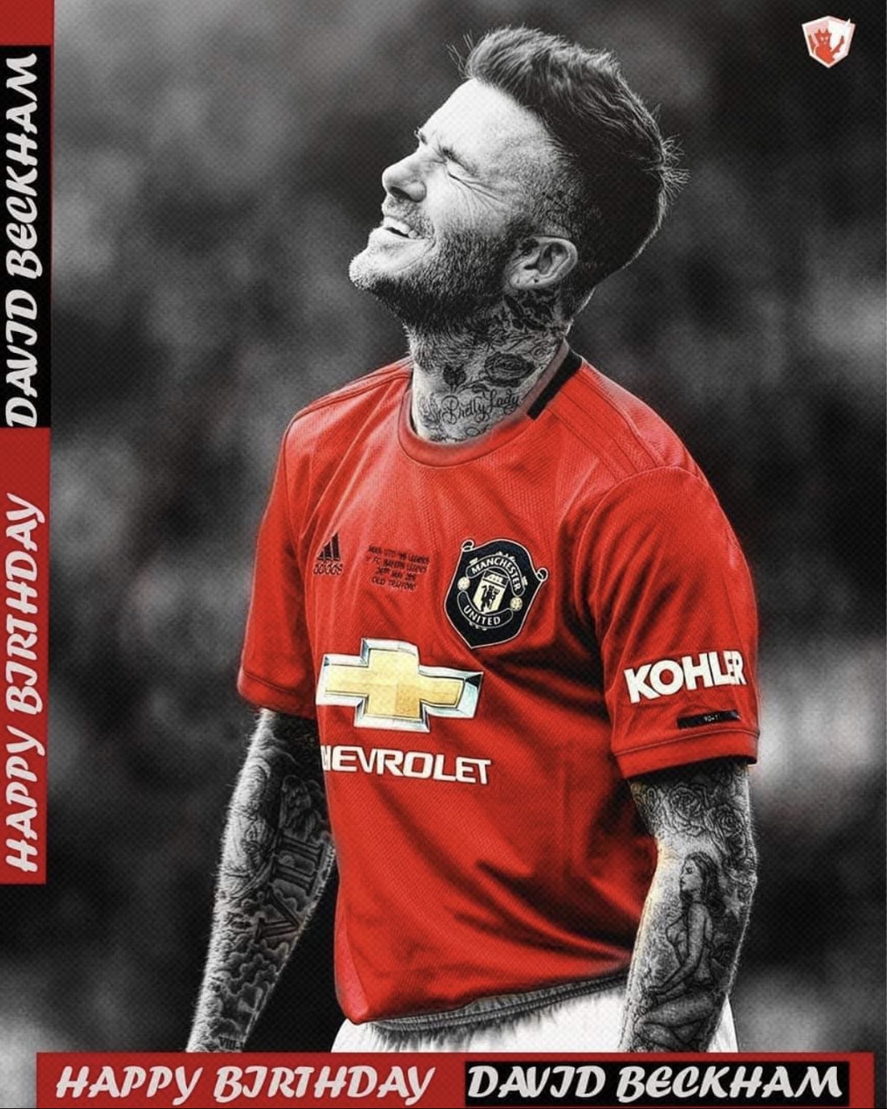 Happy Birthday to the one and only David Beckham  