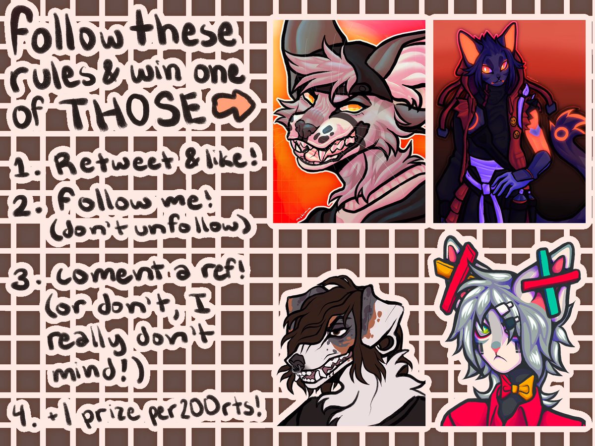 michiimiin's tweet image. Doing a raffle to celebrate the (almost) end of the school year! Rules are below &amp;lt;33

Ends in a month! (June 2nd)