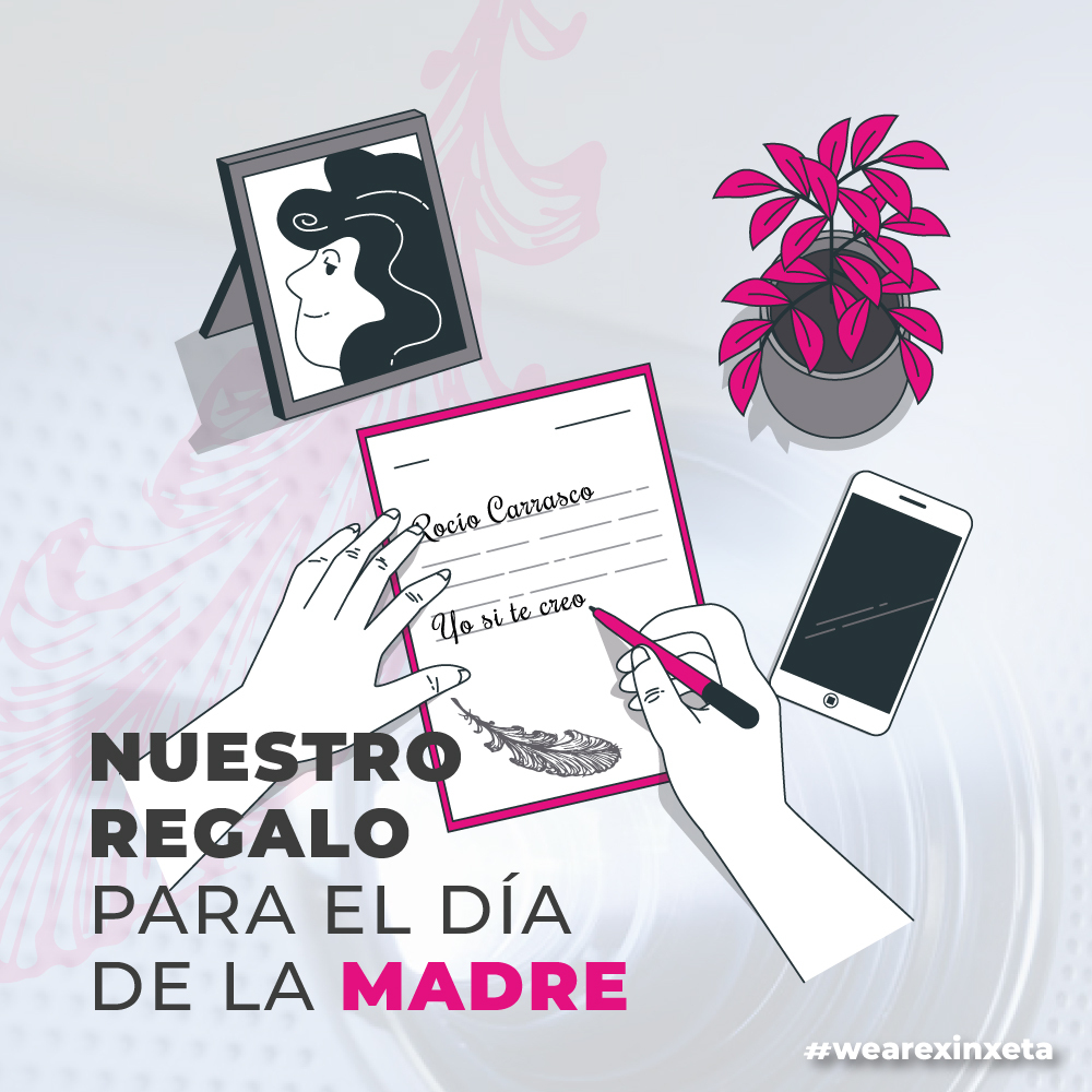 Hoy #rociocarrasco recibirá más de MIL mensajes de apoyo gracias a cartasarocio.com Hoy más de mil mensajes silenciarán los gritos de feminazi y mala madre que recibió ayer #rocío. 

#Felizdiadelamadrerocío Nosotras te creemos. 

#2deMayo  #FelizDiadeLaMadre #FelizDomingo