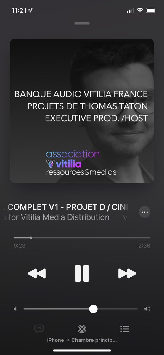 thomseran's tweet image. En train d’écouter notre habillage audio de #ProjetD/#cineVitilia