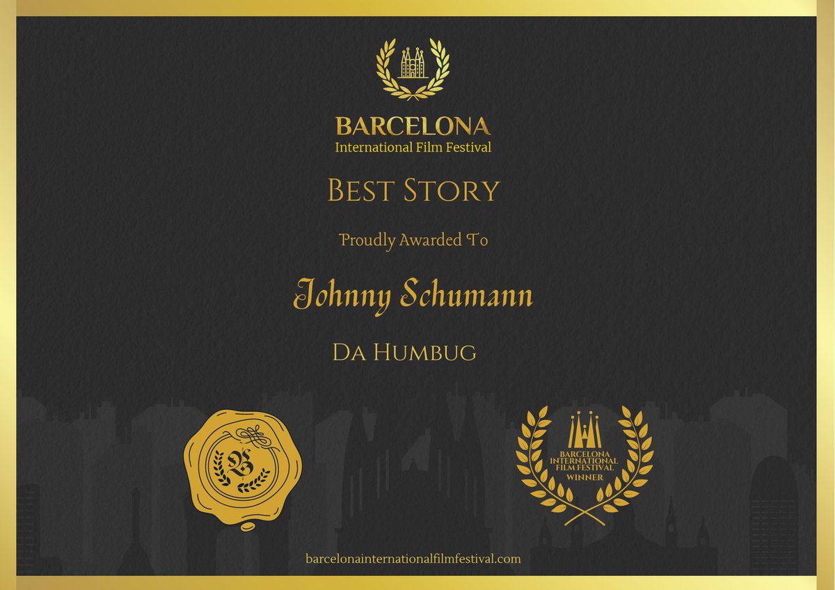 We are honoured to say that our short film 'Da Humbug' won an award last night at the Barcelona International Film Festival. #BIFF2021 <a href="/RTEjr/">RTÉjr</a> <a href="/rte/">RTÉ</a> #animatedshort <a href="/waddellmedia/">Waddell Media</a>