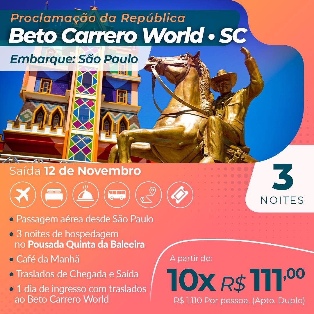 Fale conosco por mensagem privada no twitter, insta, facebook, email <contatomiltur@gmail.com> ou telefone/whatsapp (13) 98126-6169 Thaís Aluotto, Agente de viagem
.
#MilTurViagens #Viagem #Viagens #Viajando #Viajei #Viajar #viajaréviver #Turismo #Turismonacional
