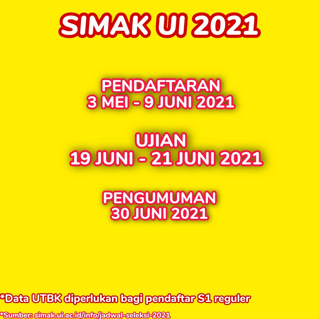 siambiskece's tweet image. Reminder!!!

Persiapkan diri mu wahai CAMABA UI 2021!!!!!

Kode diskon PFMKECE
mau tanya2? Silahkan DM akuuu

#simakui #simakui2021 #bimbelsimakui2021 #bimbelsimakui #bimbelonline #ui #uicantik #ui2020 #pejuangptn2021 #pejuangui #camabaui #uiganteng #mahasiswaui