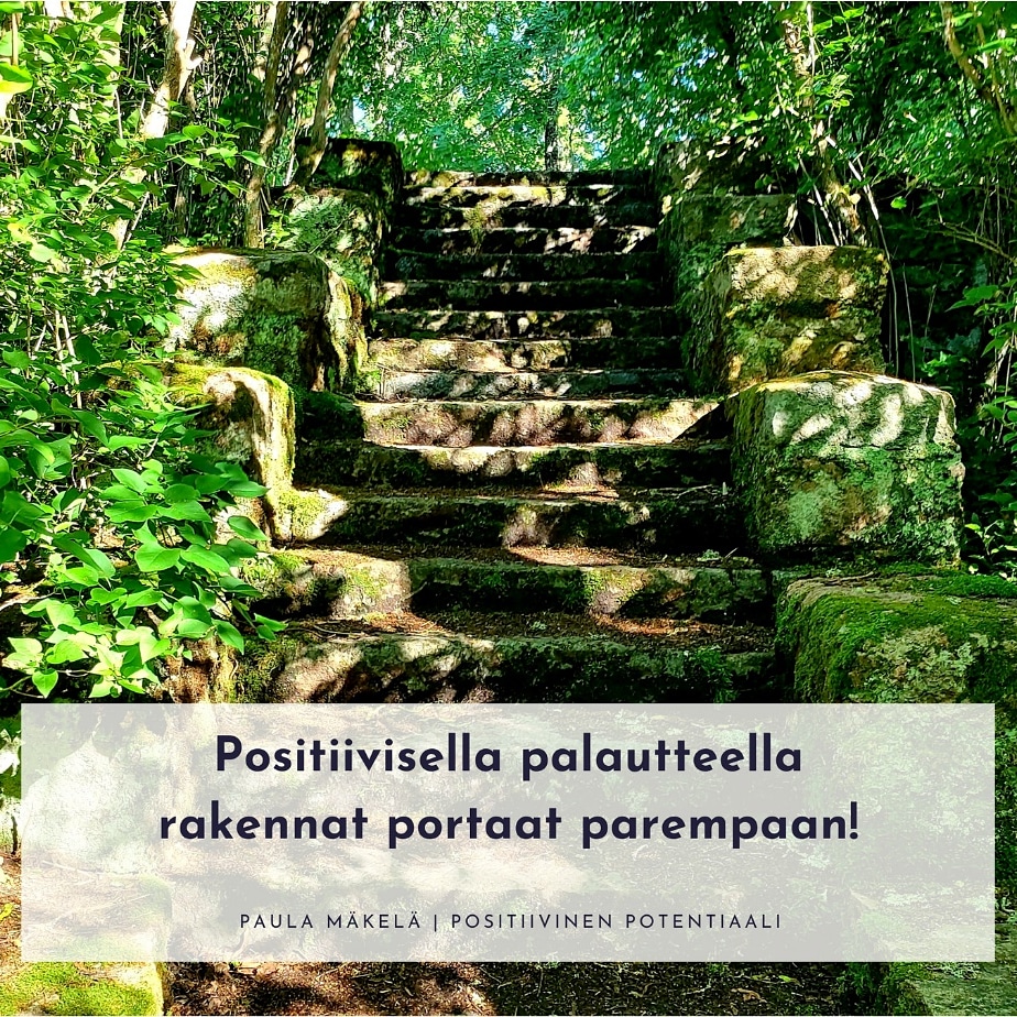 Tehdään toukokuusta ihan paras!  Ajatuksiani Positiivisen Potentiaalin toukokuun voimalauseesta löytyy yritykseni somekanavilta (Fb, Ig, YouTube ja LinkedIn).
HyväHaaste: Tuplaa toukokuussa antamasi positiivinen palaute!