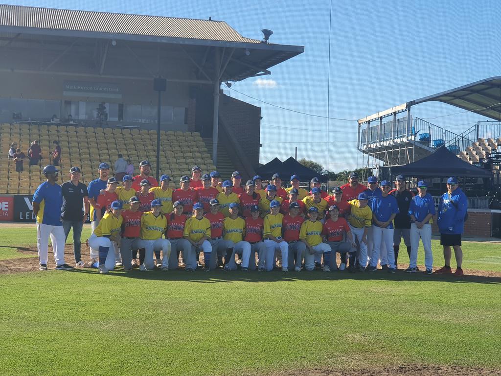 That's a wrap on the @baseballcomau Australian Women's Baseball Showcase from Bennett Field in Adelaide! The @AdelaideGiants and @BrisbaneBandits win two games each across the weekend. @innersanctum_au #WomensBaseball #WomenInSport #SeeSouthAustralia #EventsSouthAustralia