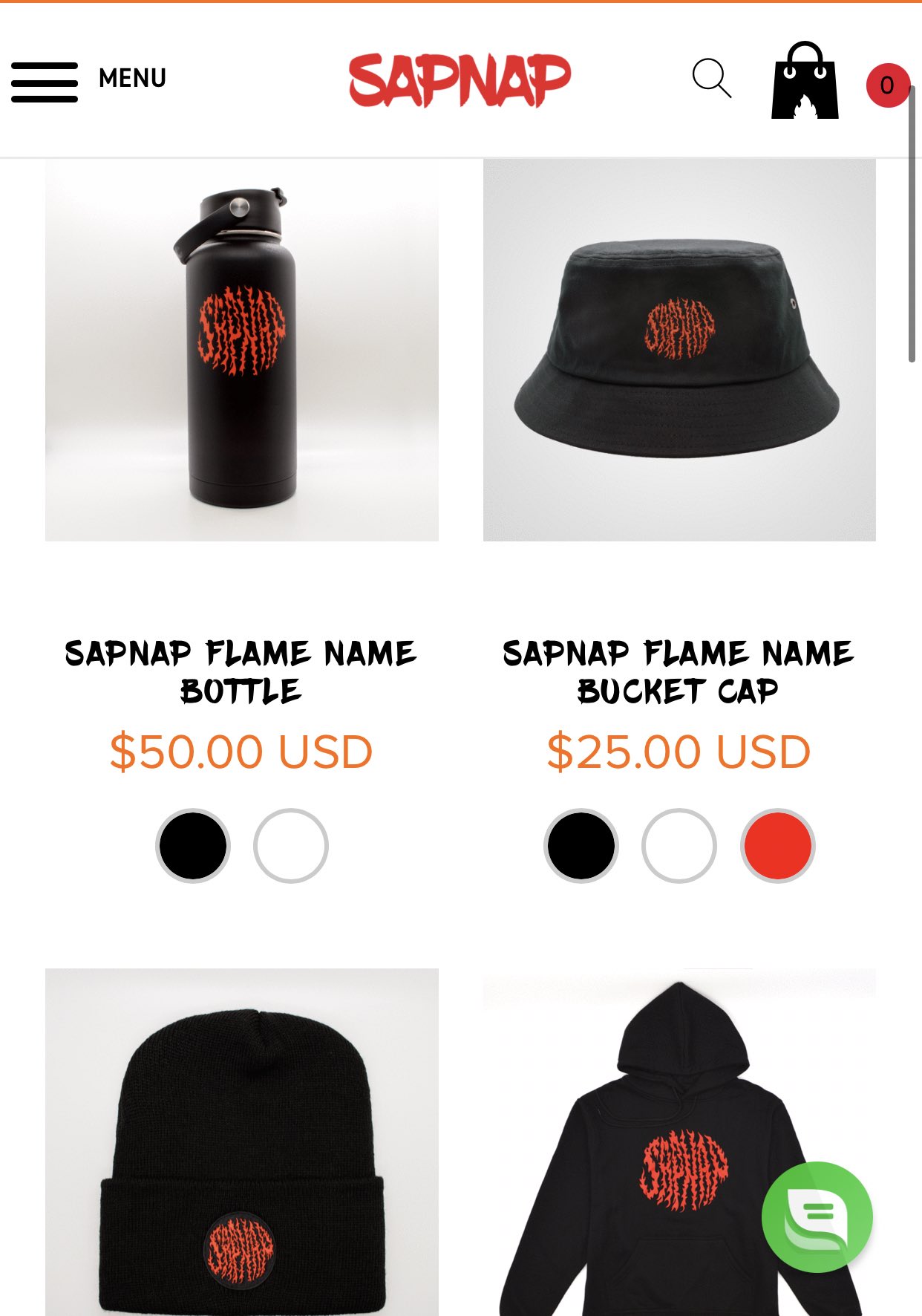 Sapnap Flame Name Fleece | Cap