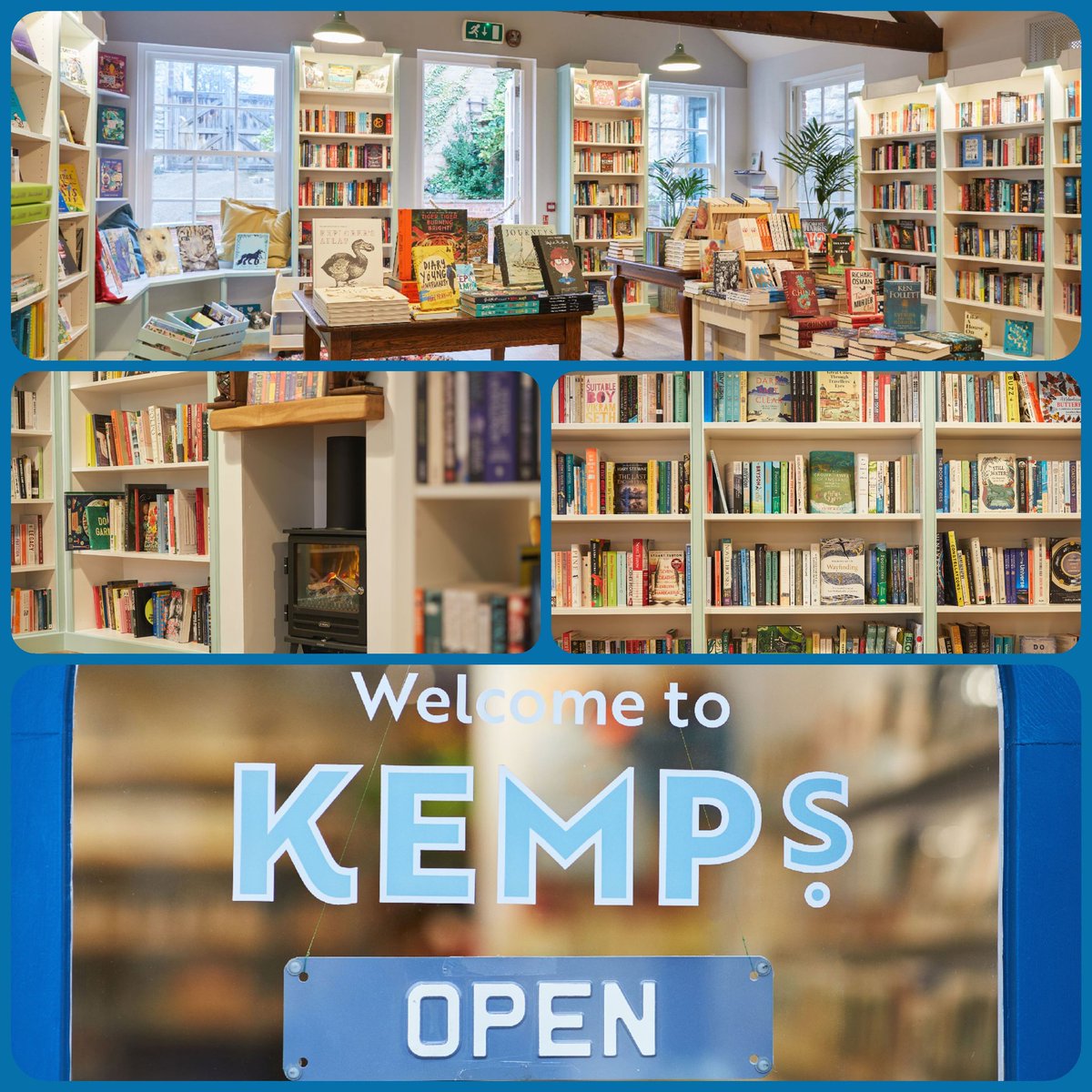 Open Sunday AND Bank Holiday Monday 11 to 3 - so if you are stuck for somewhere to go and something to do, why not pop in for an hour and have a relaxed, safe, browse of our bookshelves and gifts too?
#joyoftext #localbookshop #sundayshelfie #hereforyou #booksaremybag #booklover