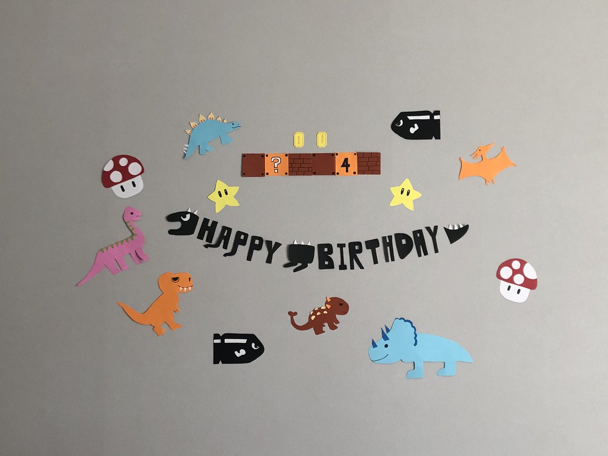 誕生日飾り付け