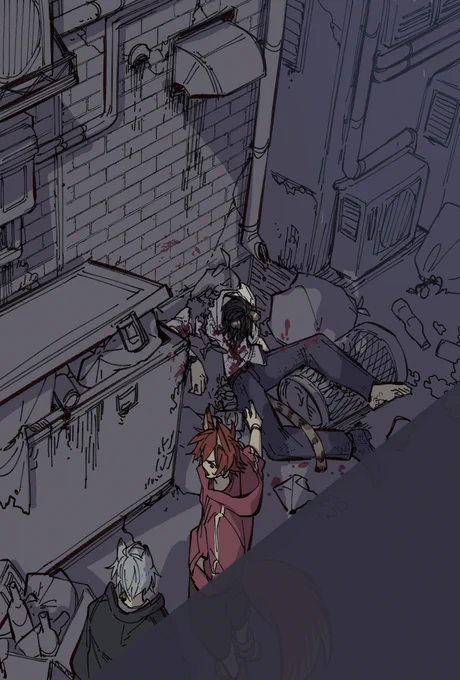 路地裏🦊🐺🐯 