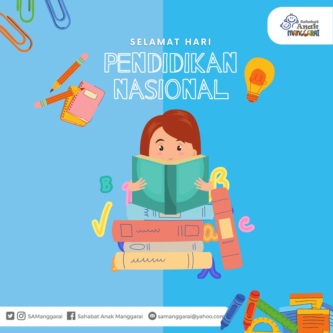 SAManggarai's tweet photo. Dengan ilmu kita menuju kemuliaan - Ki Hadjar Dewantara.

Selamat Hari Pendidikan Nasional 👨‍🎓👩‍🎓

#yayasansahabatanak #sahabatanak #sahabatanakmanggarai #haripendidikannasional #haripendidikannasional2021 #semangatbelajar https://t.co/IZ7bnoBvmi