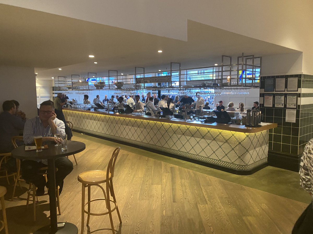 pbokane's tweet image. Something wrong @MCC_Members. This is stumps at half time - it’s empty and 30 deep waiting.