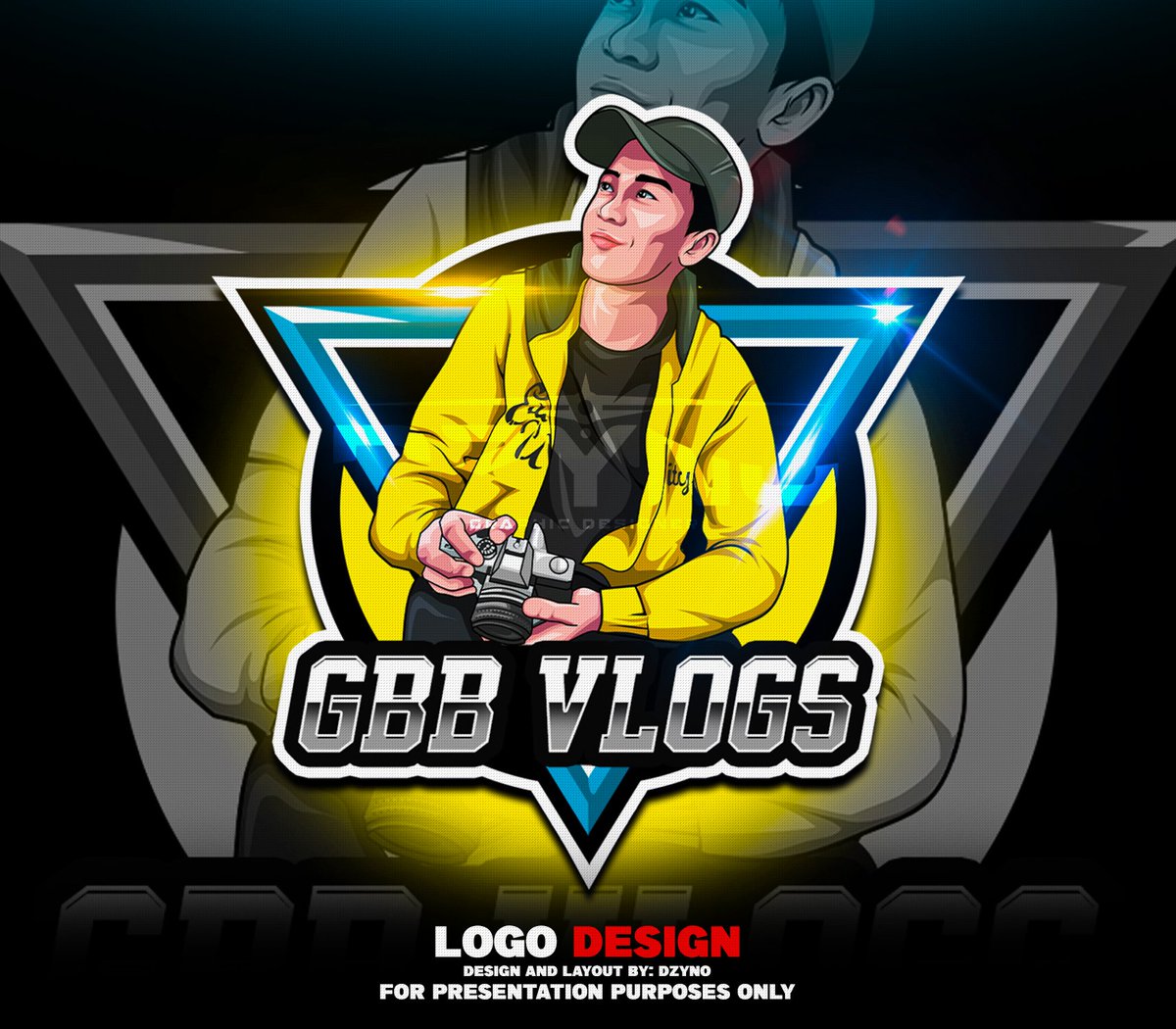 Vlog Logo Vector Hd Images, Live News Vlog Logo, Logo, Button, Website PNG  Image For Free Download