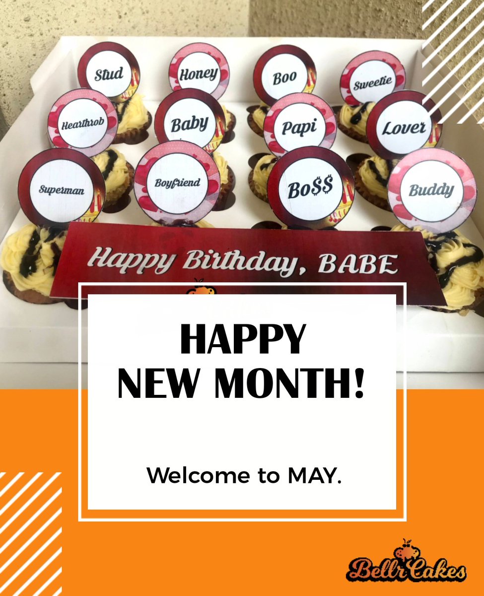 _bellrcakes's tweet image. Welcome to May. Happy New month

#bellrcakes