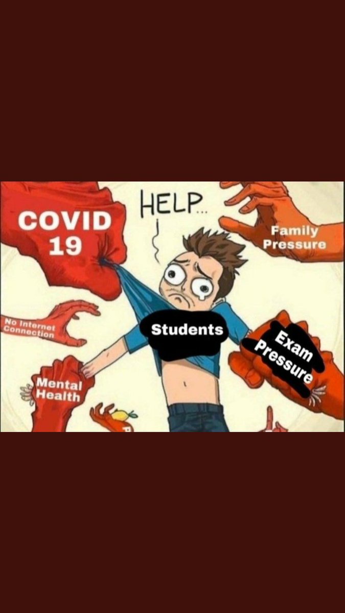 If in case any student is suffering from any serious health condition then how He/She will give her class-12 exam.

#cancel12thboardexams2021 
#cancelboardexams2021 
#cancelcbseboardexams2021 
#cancelcbseclass12exams 

@EduMinOfIndia 
@SonuSood 
@myogioffice 
@narendramodi