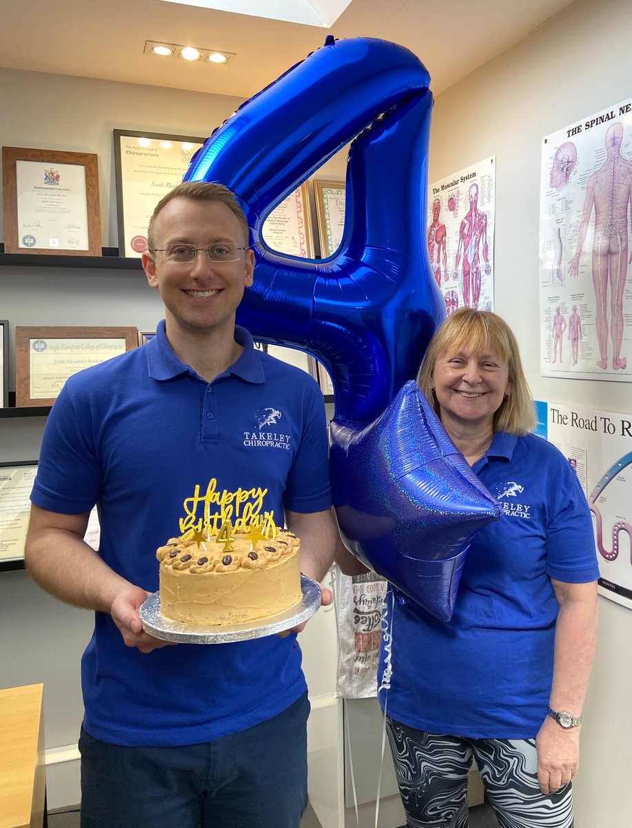 Takeley Chiropractic (@takeleychiroltd) on Twitter photo #Essex #Takeley #Happy4thBirthday <a href="/TakeleyChiroLtd/">Takeley Chiropractic</a> We are offering half-price chiropractic initial consultations or £5 discount off any new massage client treatments to celebrate in May. Thanks to our lovely patients for continued support during the last year. #Essex #Takeley #Happy4thBirthday <a href="/TakeleyChiroLtd/">Takeley Chiropractic</a> We are offering half-price chiropractic initial consultations or £5 discount off any new massage client treatments to celebrate in May. Thanks to our lovely patients for continued support during the last year.