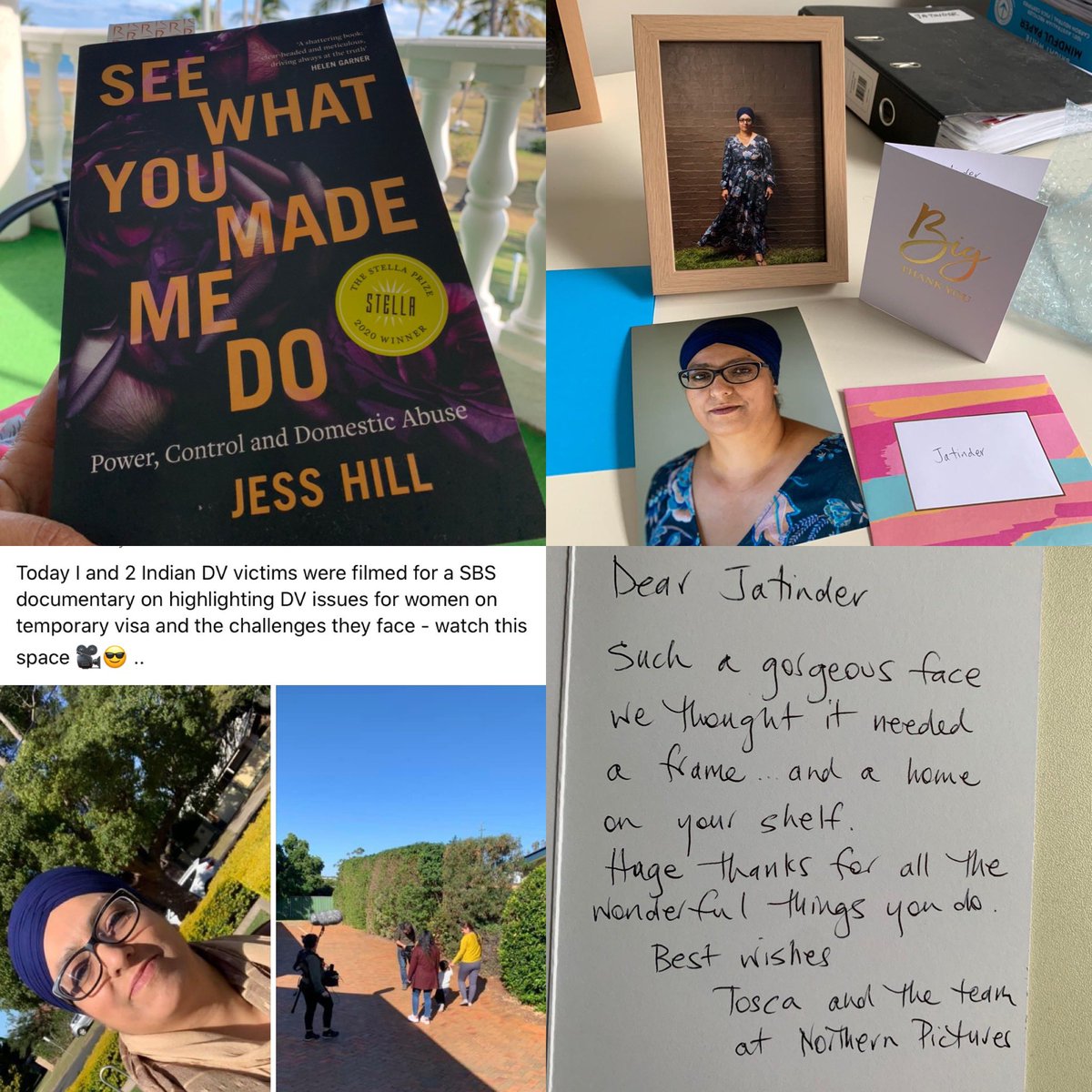Jatinder Kaur (@jkaurconsult) on Twitter photo Feel very privileged to be part of @sbs documentary ‘see what you made me do’, to highlight issues faced by migrant women & DV victims, thanks to <a href="/jessradio/">Jess Hill</a> <a href="/northernpics/">Northern Pictures</a> <a href="/Toscalooby/">Tosca Looby</a> Feel very privileged to be part of @sbs documentary ‘see what you made me do’, to highlight issues faced by migrant women & DV victims, thanks to <a href="/jessradio/">Jess Hill</a> <a href="/northernpics/">Northern Pictures</a> <a href="/Toscalooby/">Tosca Looby</a>