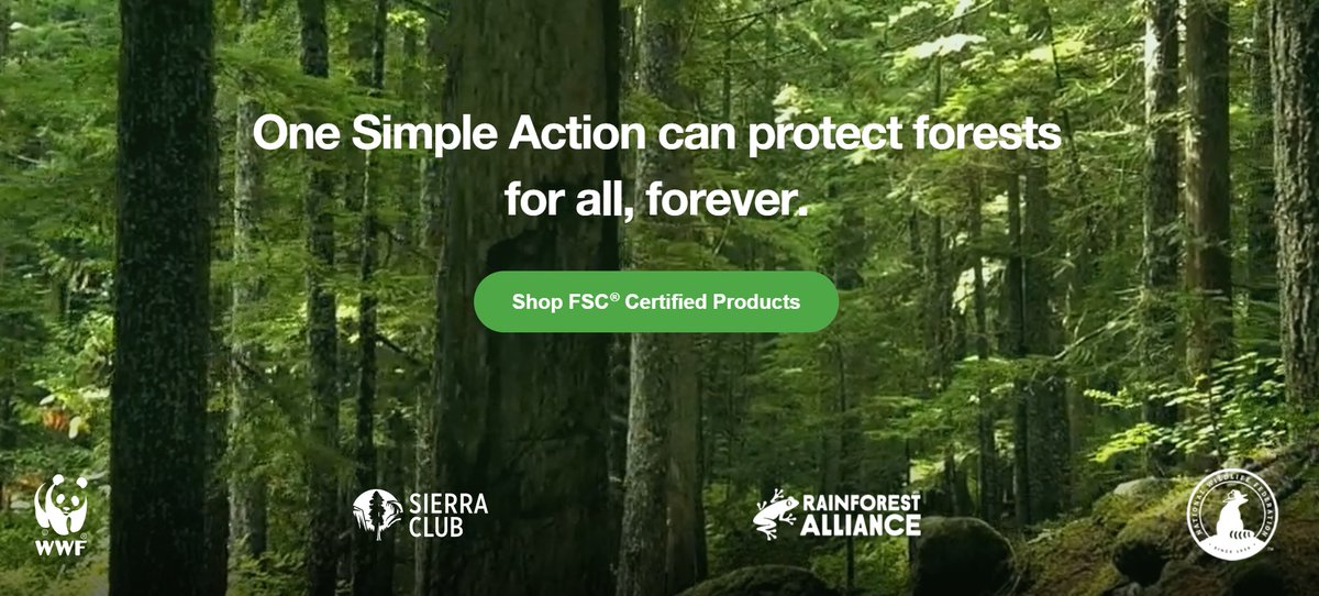 A newly launched consumer #marketplace by <a href="/FSC_US/">FSC US</a> to help #consumers easily shop FSC-certified products!

The site brings together over 100 #brands. Learn more and shop: onesimpleaction.org 

#chooseFSC #FSC #sustainability #onlineshopping #consciousconsumer