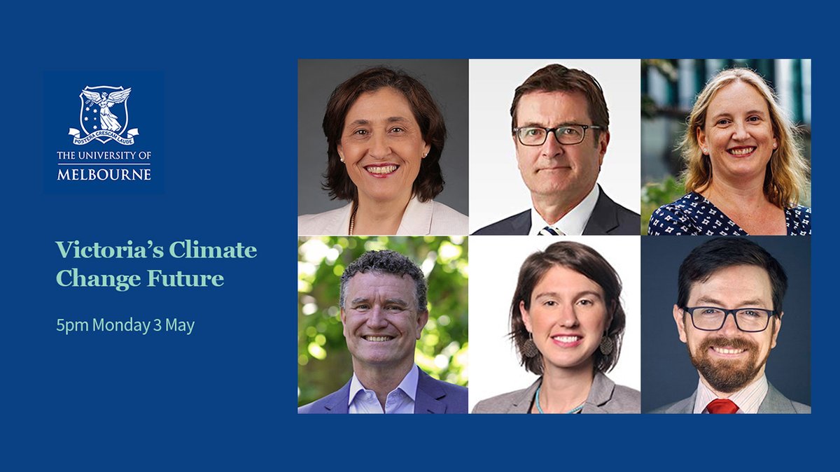 MSSI (@mssimelb) on Twitter photo We are joining with Melbourne Climate Futures to bring you this special webinar on Victoria's Climate Change Strategy. Join the conversation with <a href="/LilyDAmbrosioMP/">Lily D'Ambrosio MP</a> and our panel of experts to discuss what this means for Victoria and beyond. Register 👉 go.unimelb.edu.au/9bfi We are joining with Melbourne Climate Futures to bring you this special webinar on Victoria's Climate Change Strategy. Join the conversation with <a href="/LilyDAmbrosioMP/">Lily D'Ambrosio MP</a> and our panel of experts to discuss what this means for Victoria and beyond. Register 👉 go.unimelb.edu.au/9bfi