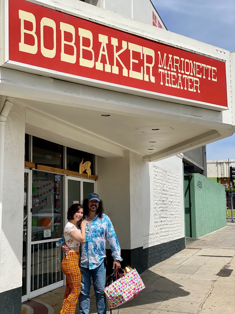 Yesterday! A little pre-birthday surprise by friends!  A puppetastic day!  Here's a hint!  More to come! @BBMTofficial #bobbakermarionettes #bobbakermarionettetheater