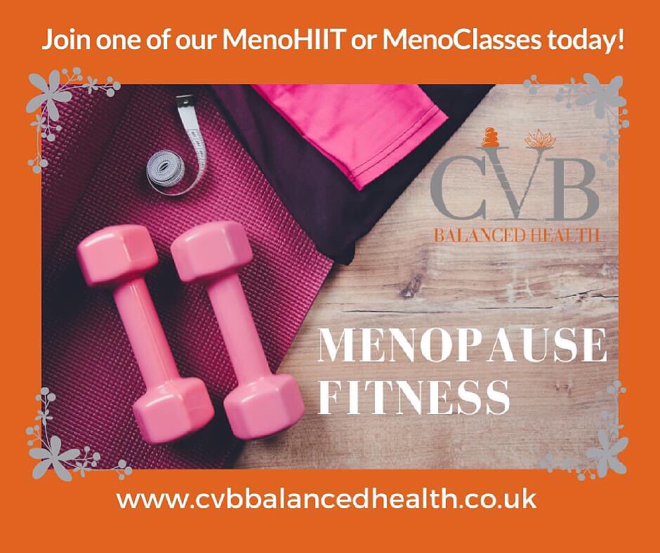 Why not join one of our classes? We are holding our online MenoHIIT sessions every Thursday evenings at 6.30pm and Sunday afternoons at 3pm MenoClasses are on Tuesday evenings at 7pm, Saturday mornings at 9.30am and Sunday mornings at 10am. Let’s gain control of your menopause