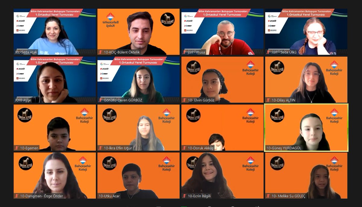 troia1718's tweet photo. Bilim Kahramanları Buluşuyor / FIRST LEGO League Challenge 17. Sezon Türkiye Turnuvaları,
1. Ortaokul Yerel Turnuvasına TROIA 1718 takımı olarak katılım sağladık. Değerli jüri ve gönüllülerimize bu güzel karşılama için teşekkür ediyoruz. #umutbilimde #bilimkahramanlarıbulusuyor https://t.co/wMjOoFBi3G