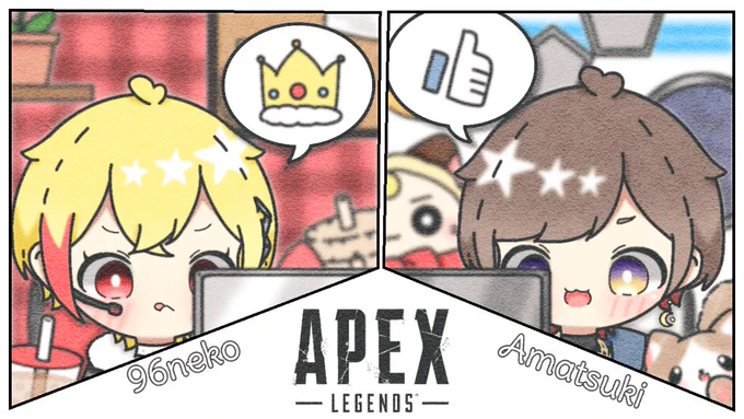 『96月-APEX-』

#天月イラスト部 #ナツメ絵 #96猫絵 