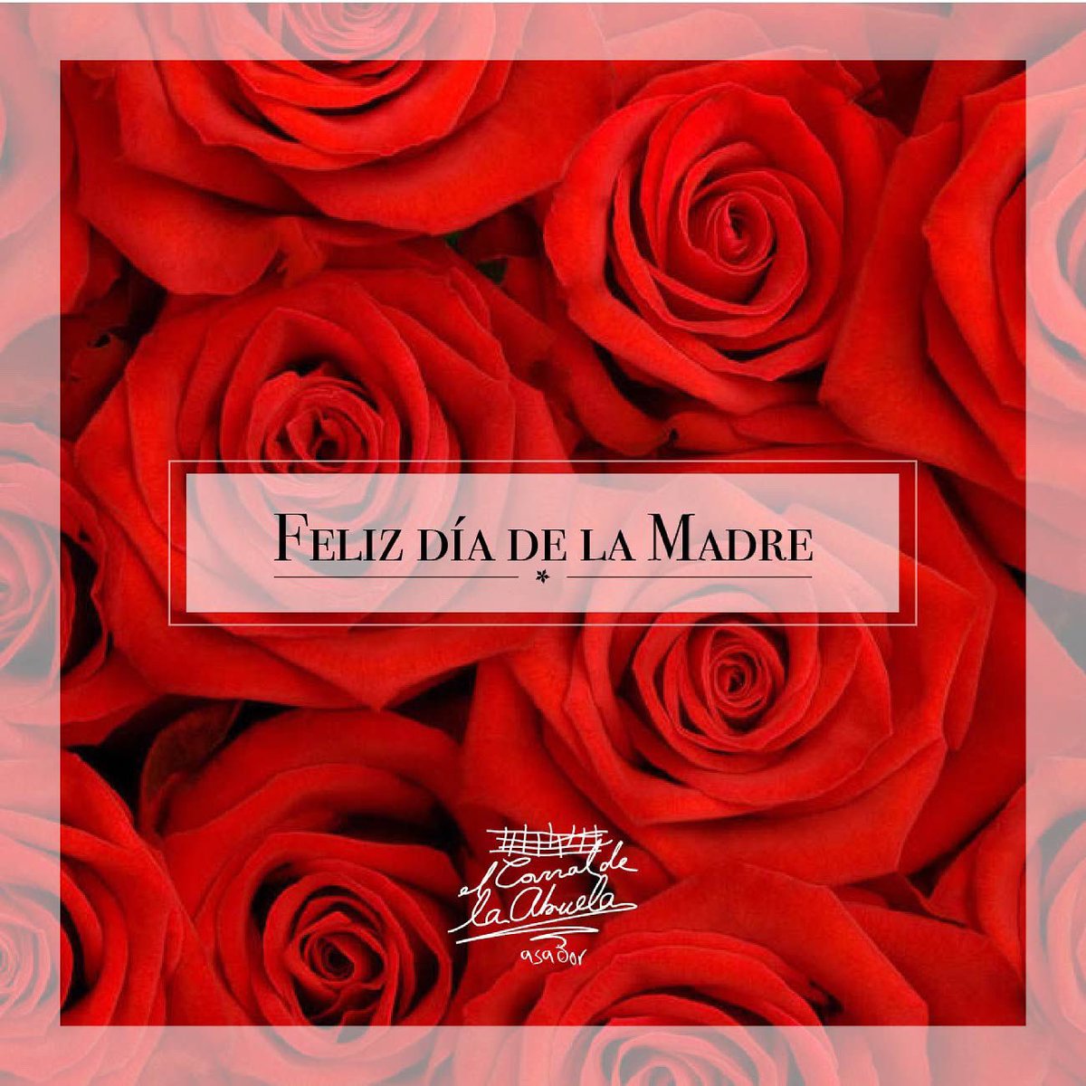 acorralabuela's tweet photo. Feliz día de la Madre.
Desde El Corral de la Abuela queremos felicitar a todas las madres y desearlas un feliz día. #feliz #diadelamadre #domingo #asador #elcorraldelaabuela #aranjuez #mayo #madrid #hosteleria #restaurant https://t.co/9H0D8zcnM2