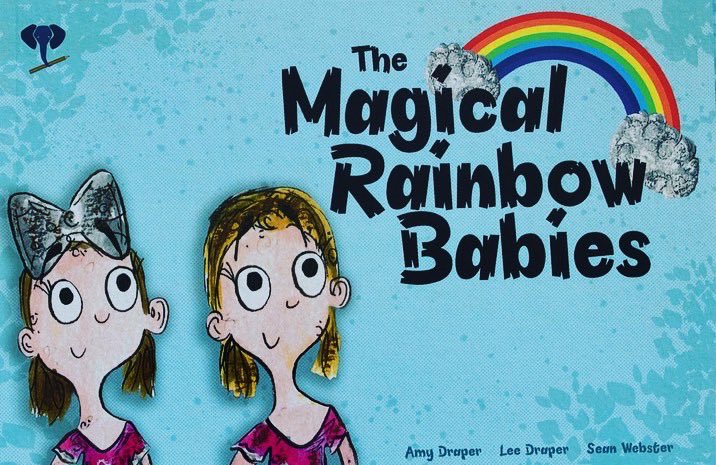 Our very first book 
The magical rainbow babies 🌈💫

#newchildrensbooks #babylossawareness #babyloss #babylossawareness #pregnancyafterloss #bereavedmothersday #liverpoolbooks #books #rainbowbaby #rainbowbabies