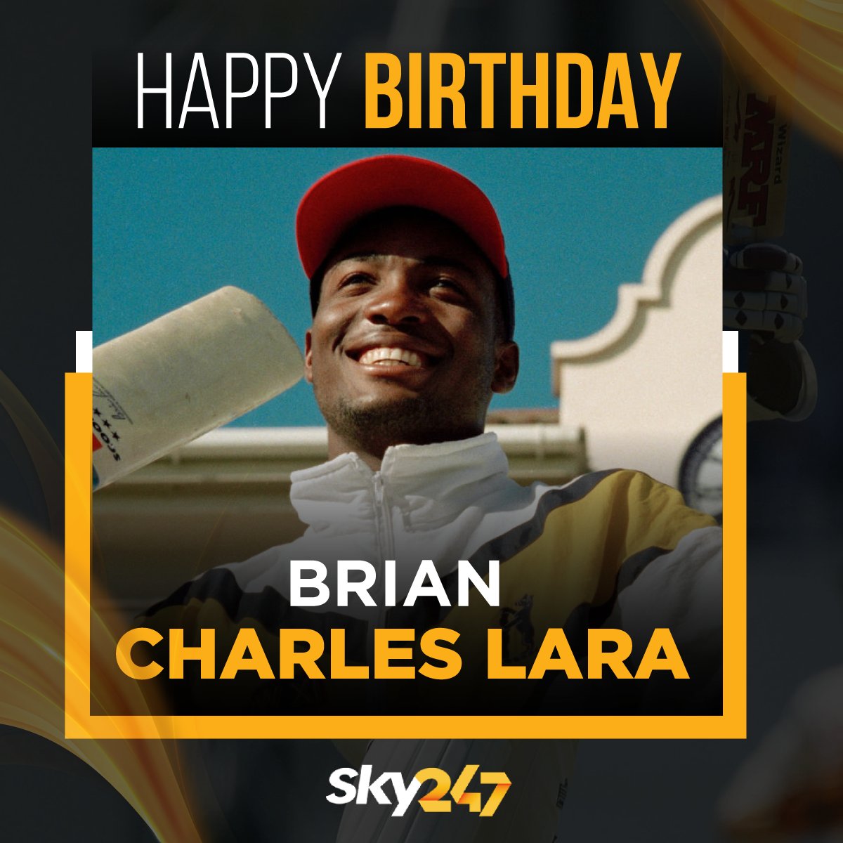 Wishing the prince Brian Lara a very happy birthday.    