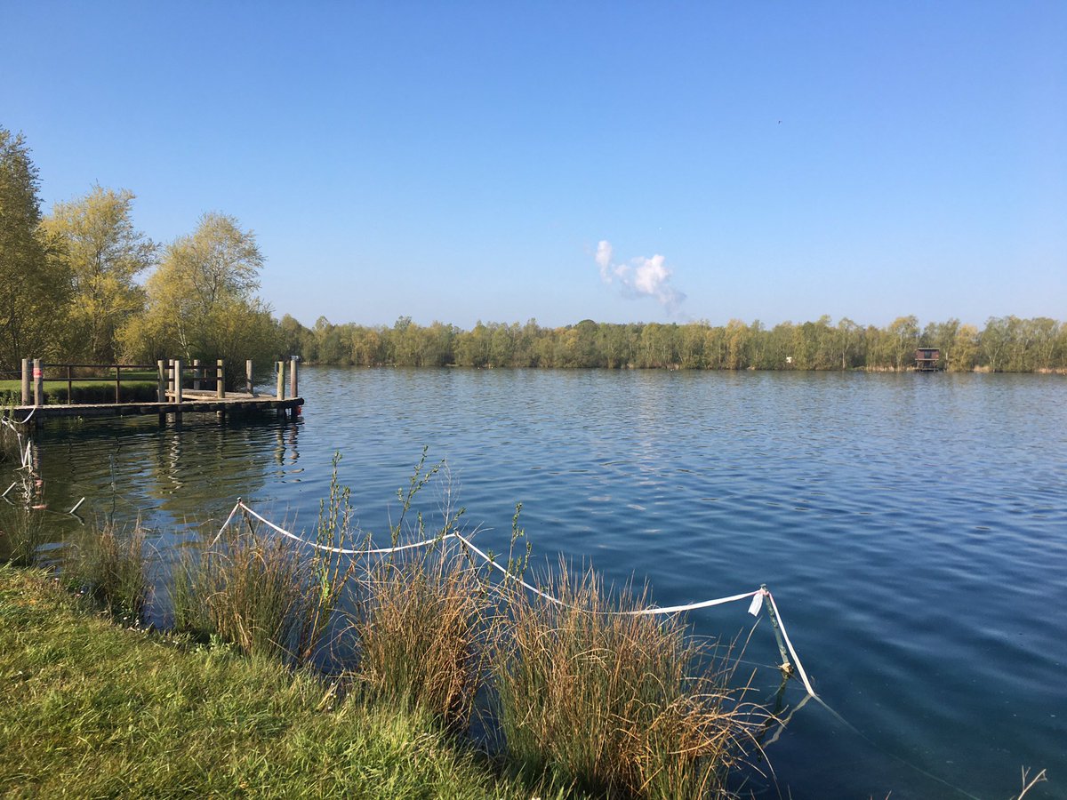Beautiful morning for a swim <a href="/QueenfordSwimrs/">QueenfordLakesSwimrs</a> <a href="/TriSwimCoaching/">Tri Swim Coaching</a>
